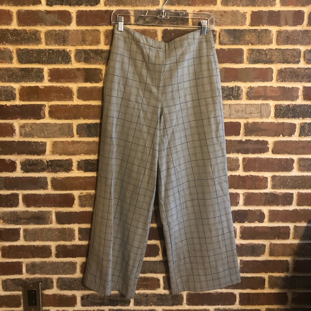 ASOS Grey Plaid Pants